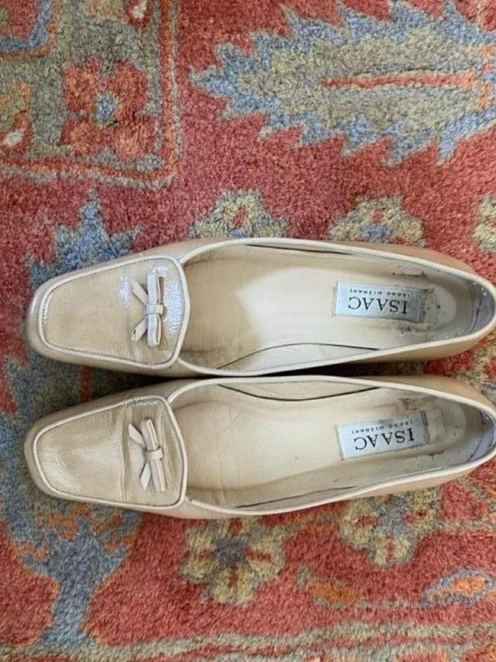 Isaac Mizrahi Women's Tan and Cream Loafers